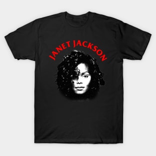 Janet - Engraving T-Shirt